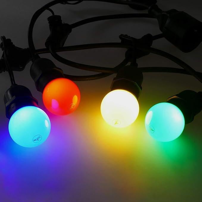 Гирлянда уличная Feron CL50-50 230 V 100хЕ27 50 м Черный (iz16033) - фото 3