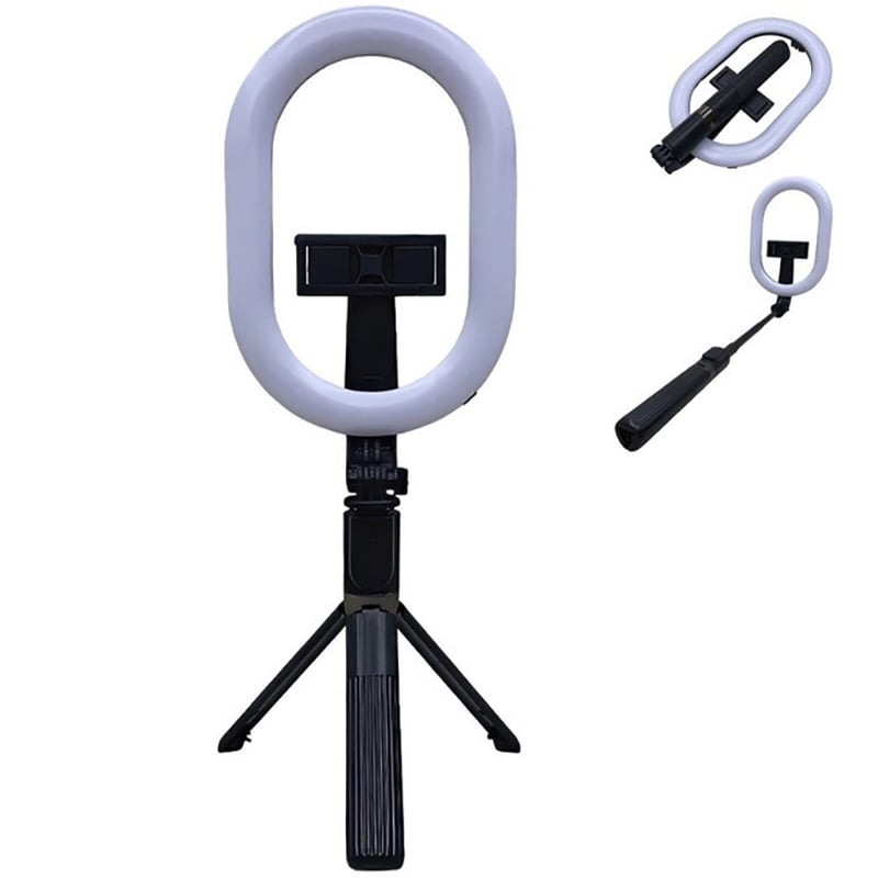Селфи-палка телескопическая Selfie Stick A8 тренога/кольцевая LED-лампа/пульт (tf6730) - фото 3