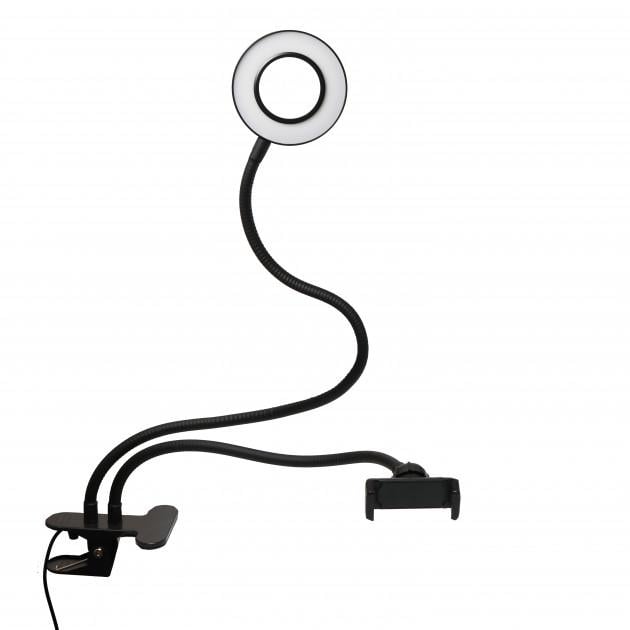 Набор блогера 3в1 Lemex Professional Streaming LED12 ВТ - фото 1 Набор блогера 3в1 Lemex Professional Streaming LED12 ВТ - фото 1