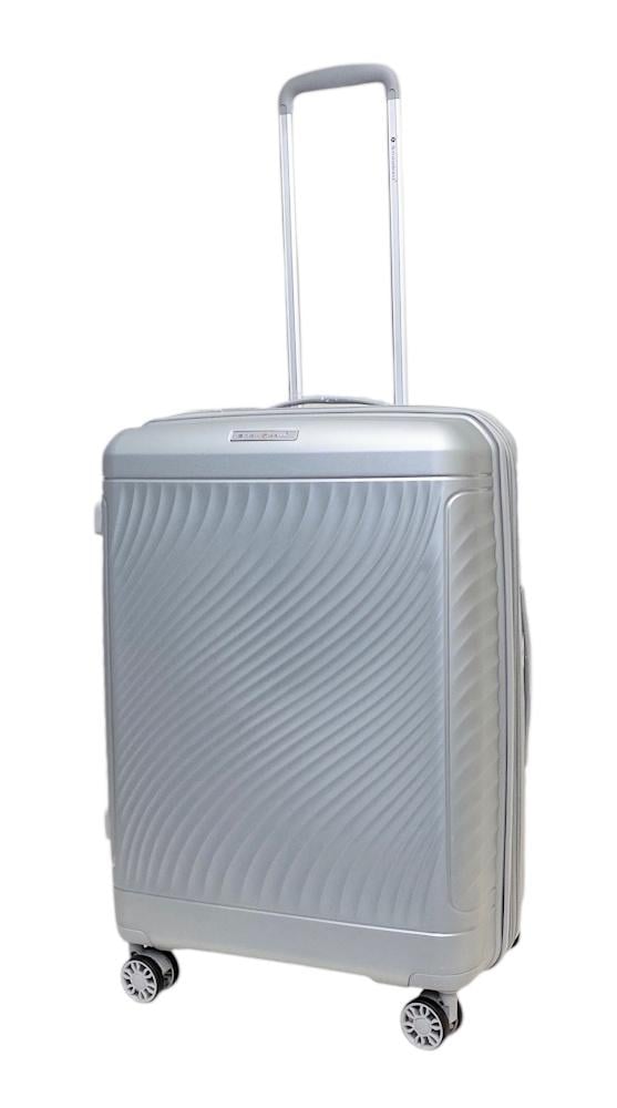 Чемодан Snowball 49703 M Серебряный (31706708)