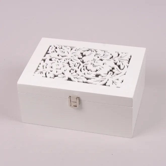 Шкатулка для бижутерии Flora Белый (26543)