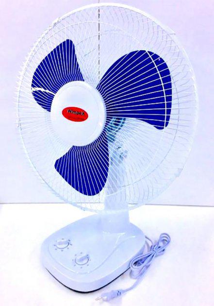 Вентилятор настольный Wimpex WX 1601 2 скорости (11203504) Вентилятор настольный Wimpex WX 1601 2 скорости (11203504)