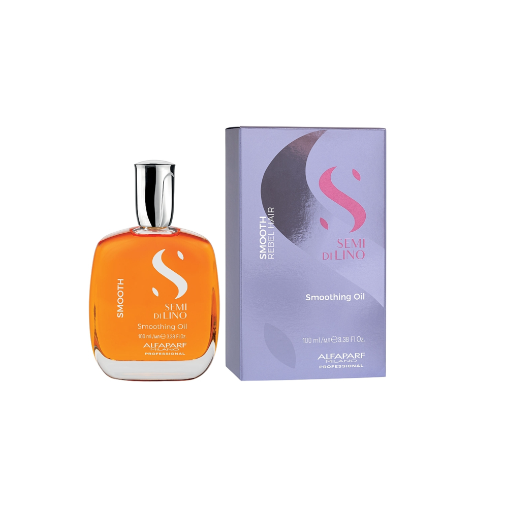 Олія для неслухняного волосся Alfaparf Semi di Lino Smoothing Oil 100 мл Олія для неслухняного волосся Alfaparf Semi di Lino Smoothing Oil 100 мл