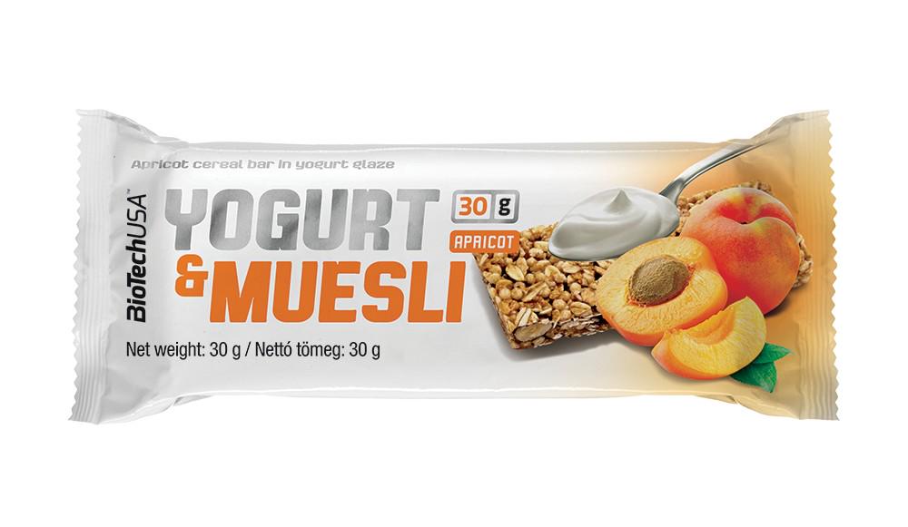 Батончик BioTeсh Yogurt and Muesli 30 г