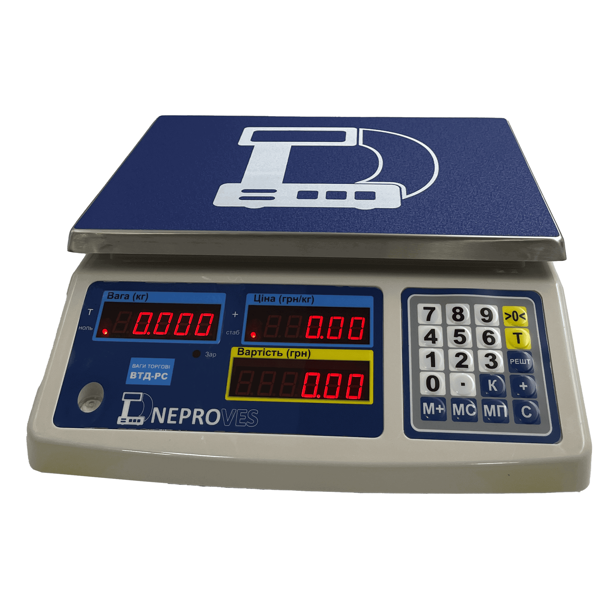 Торговые весы Днепровес ВТД-РС1 30 кг (901)