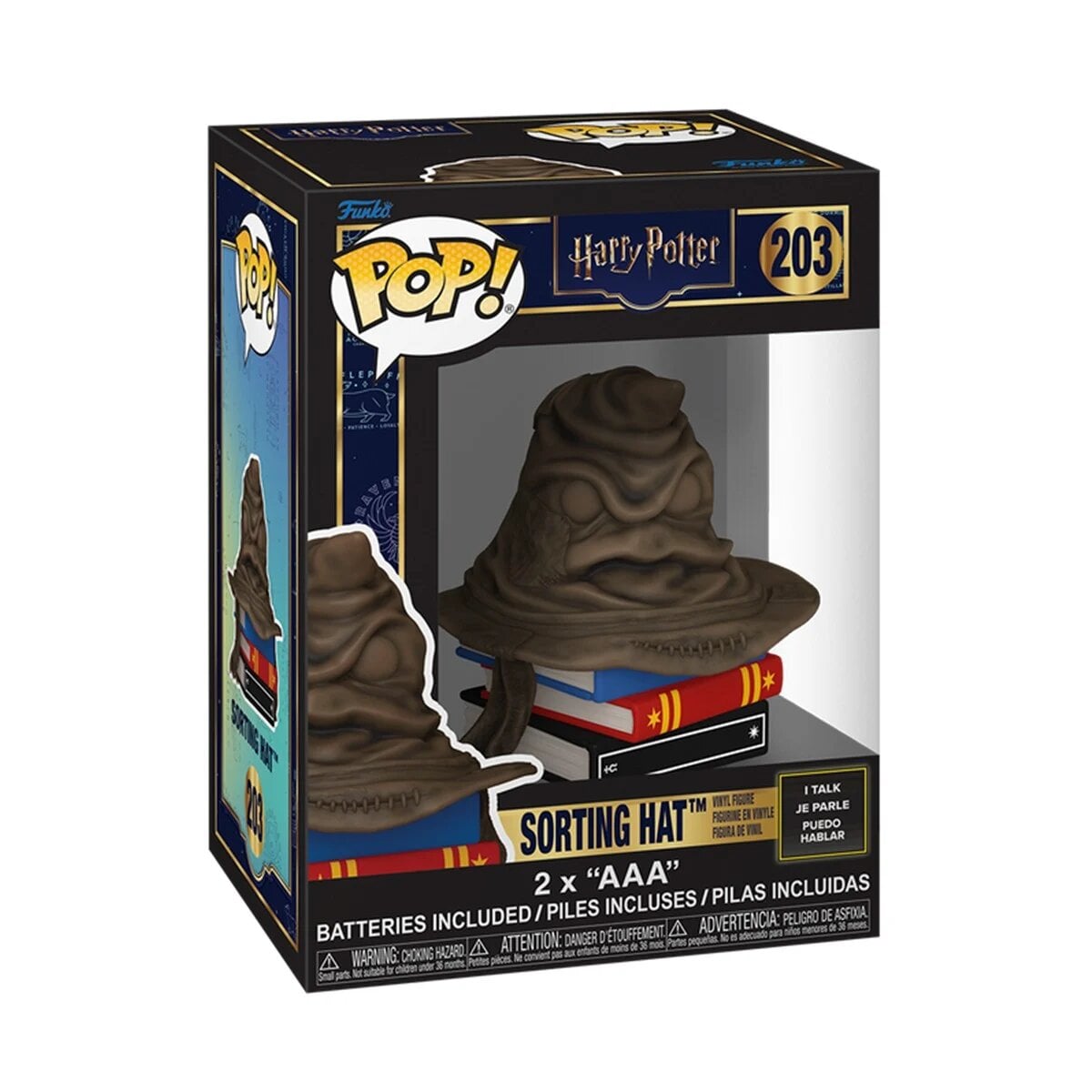 Детская игровая фигурка Funko POP Гарри Поттер Сортировочная шляпа со звуком винил (93383)