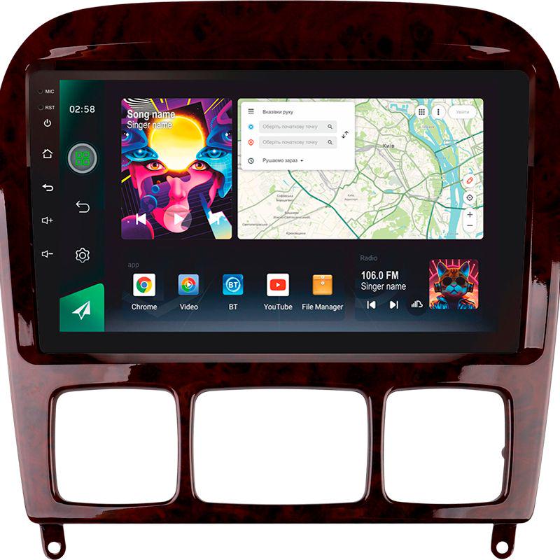 Магнитола штатная Sigma Pro 9464 4/64 ГБ для Mercedes Benz S-Class W220/VV220 1998-2005 г. L1 9" (AR-78768)