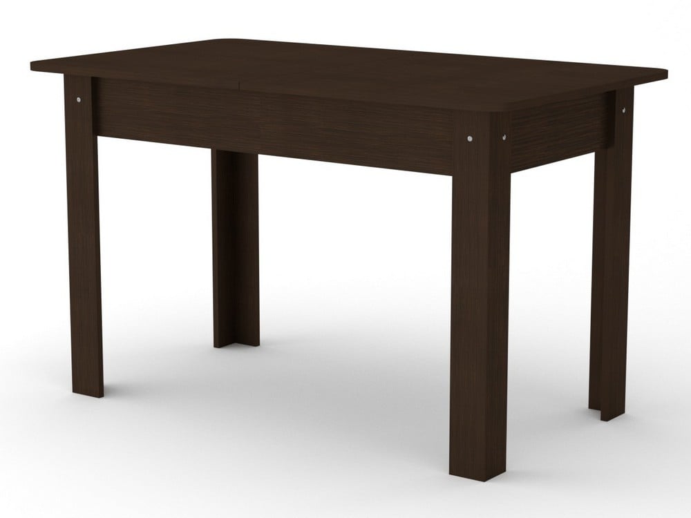 Стол кухонный раскладной Компанит КС-5 Венге (60c733f556ed397aa7104889) - фото 1 Стол кухонный раскладной Компанит КС-5 Венге (60c733f556ed397aa7104889) - фото 1