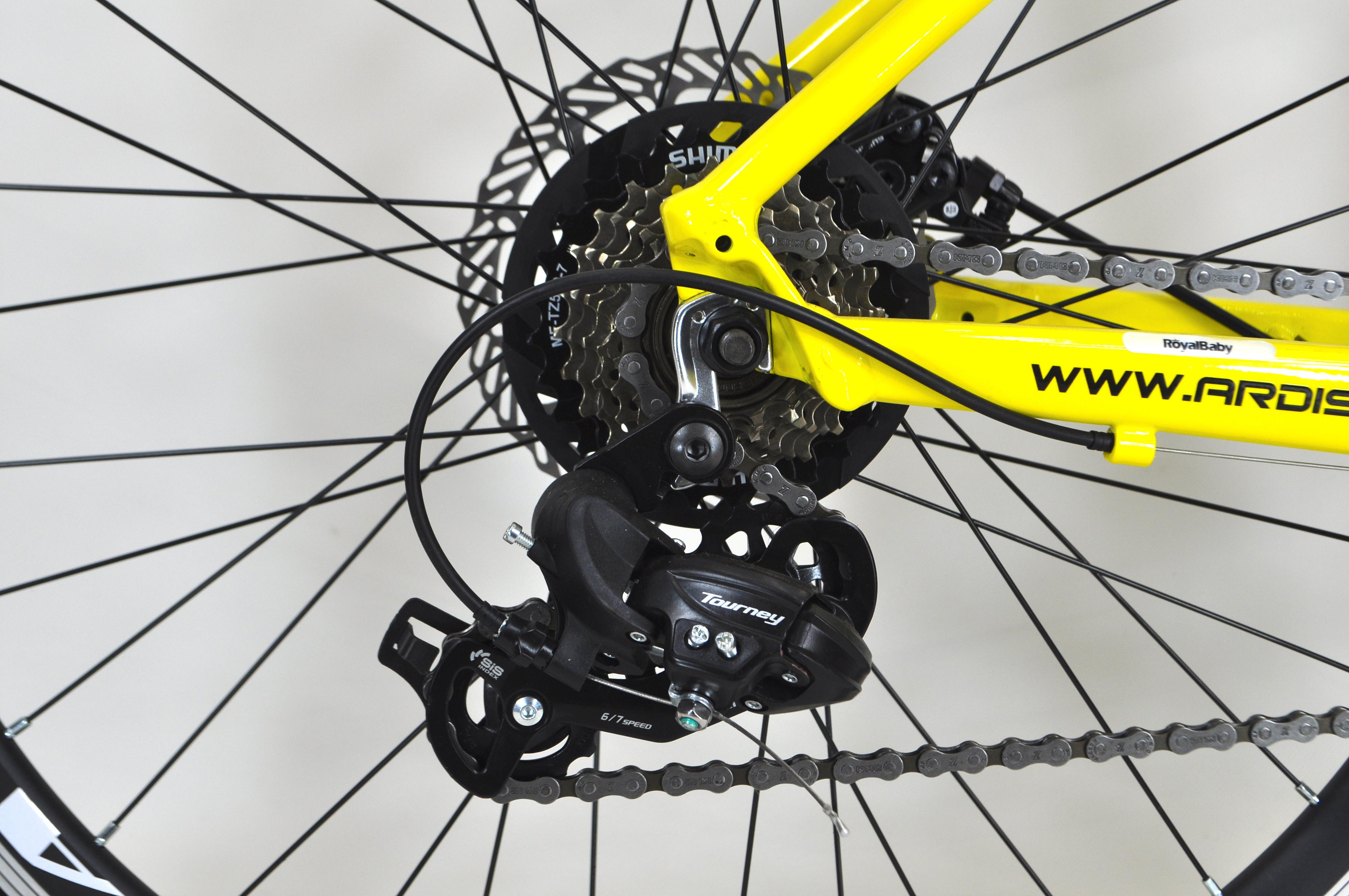 Велосипед 26" Ardis Extreme Eco МТВ AL 17,5" Желтый - фото 16