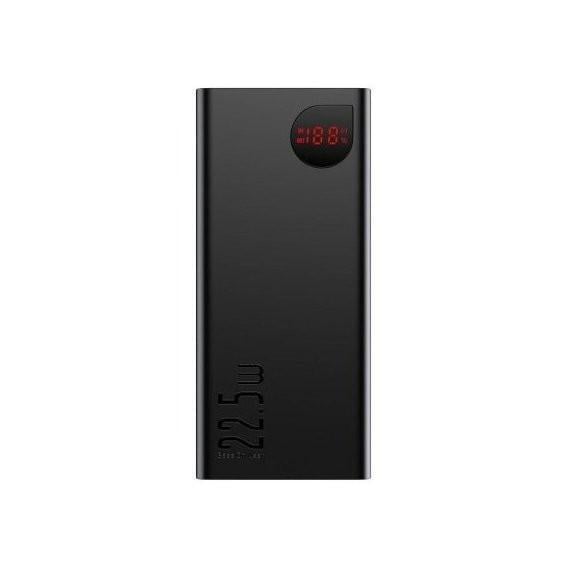 Повербанк Baseus Adaman Metal Digital Display 20000 mAh 22.5W QC3.0 PD3.0 Black