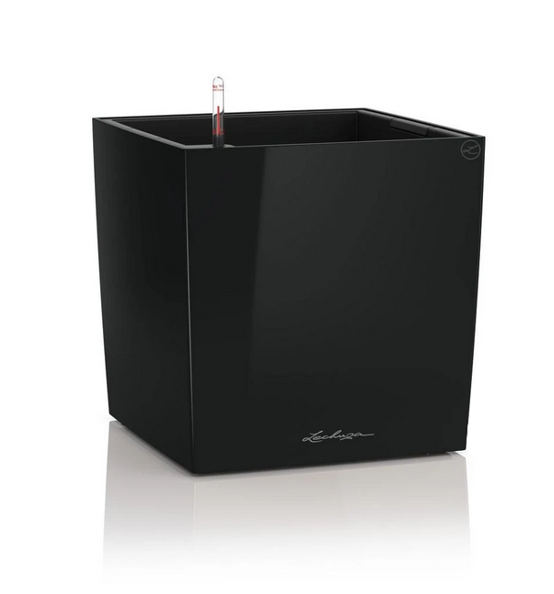 Вазон Lechuzа Cube Premium 40 см Черный (A-013736) Вазон Lechuzа Cube Premium 40 см Черный (A-013736)
