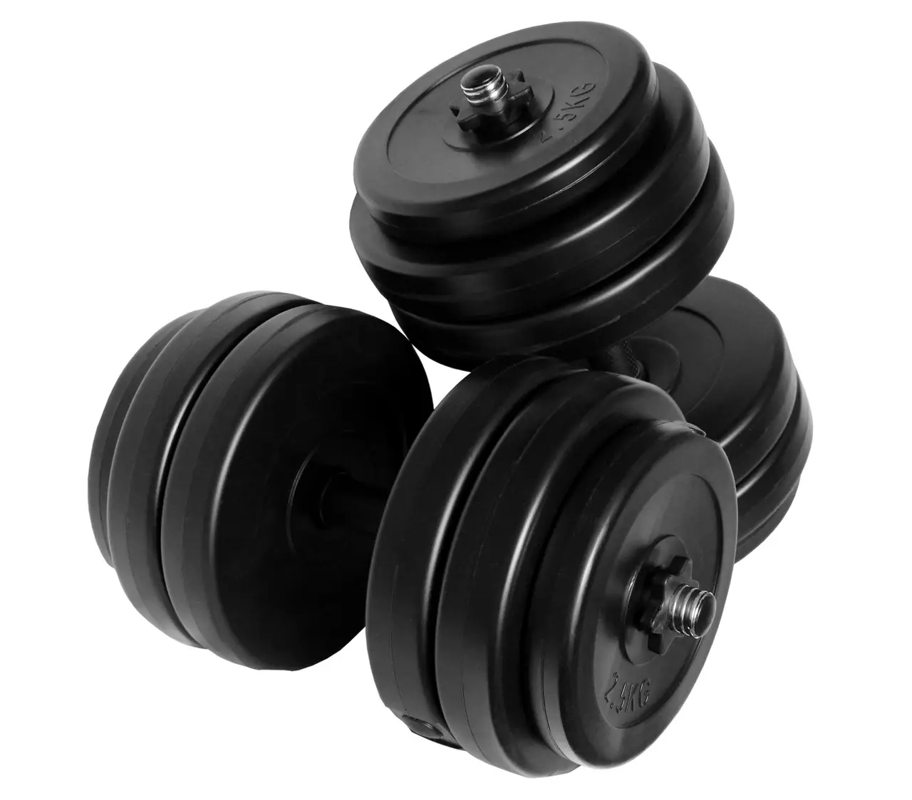Гантели для дома Neo Sport с металлическим грифом 2х26 кг (NT-DMB2-26)