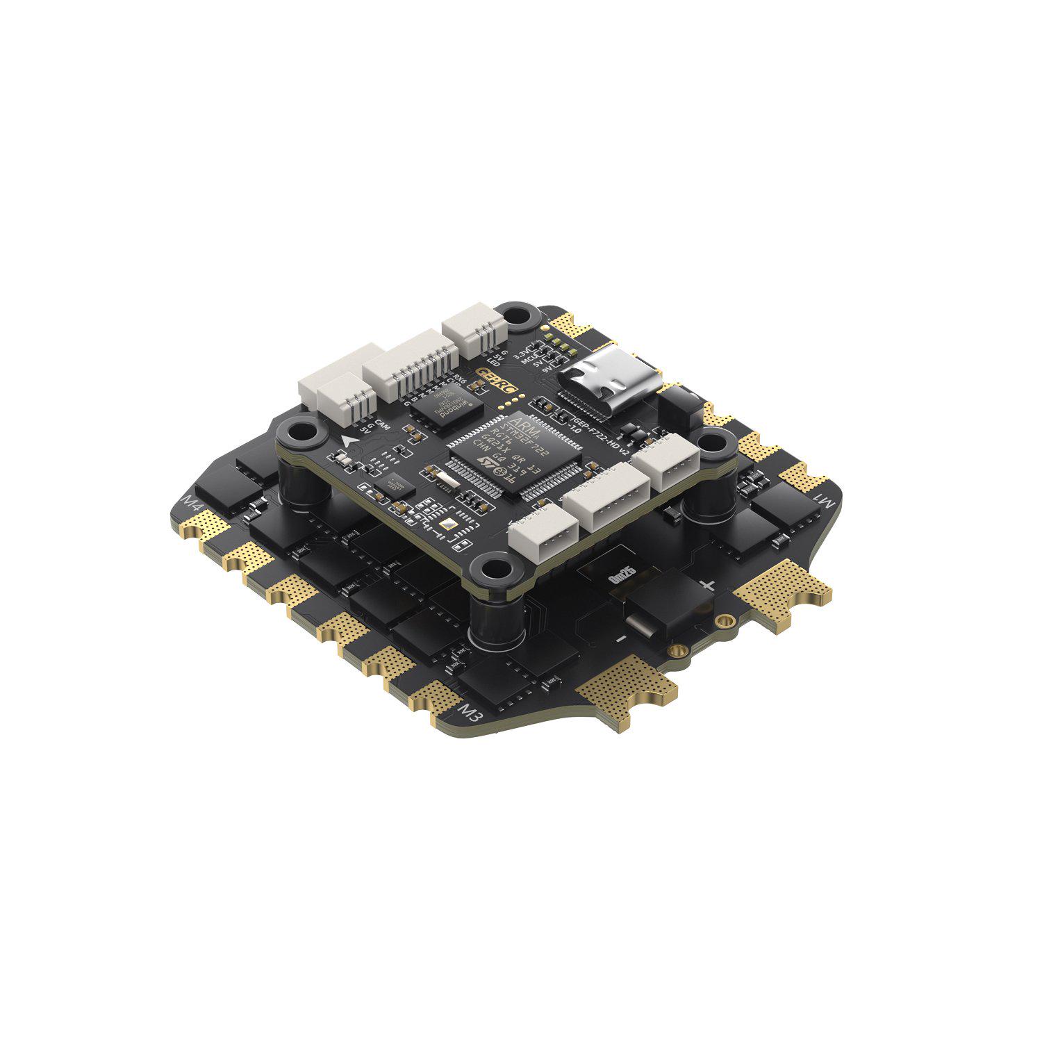 Стек FC+ESC GEPRC TAKER F722 BLS 80A V2 STACK с 16 Мб Blackbox (98781) - фото 4