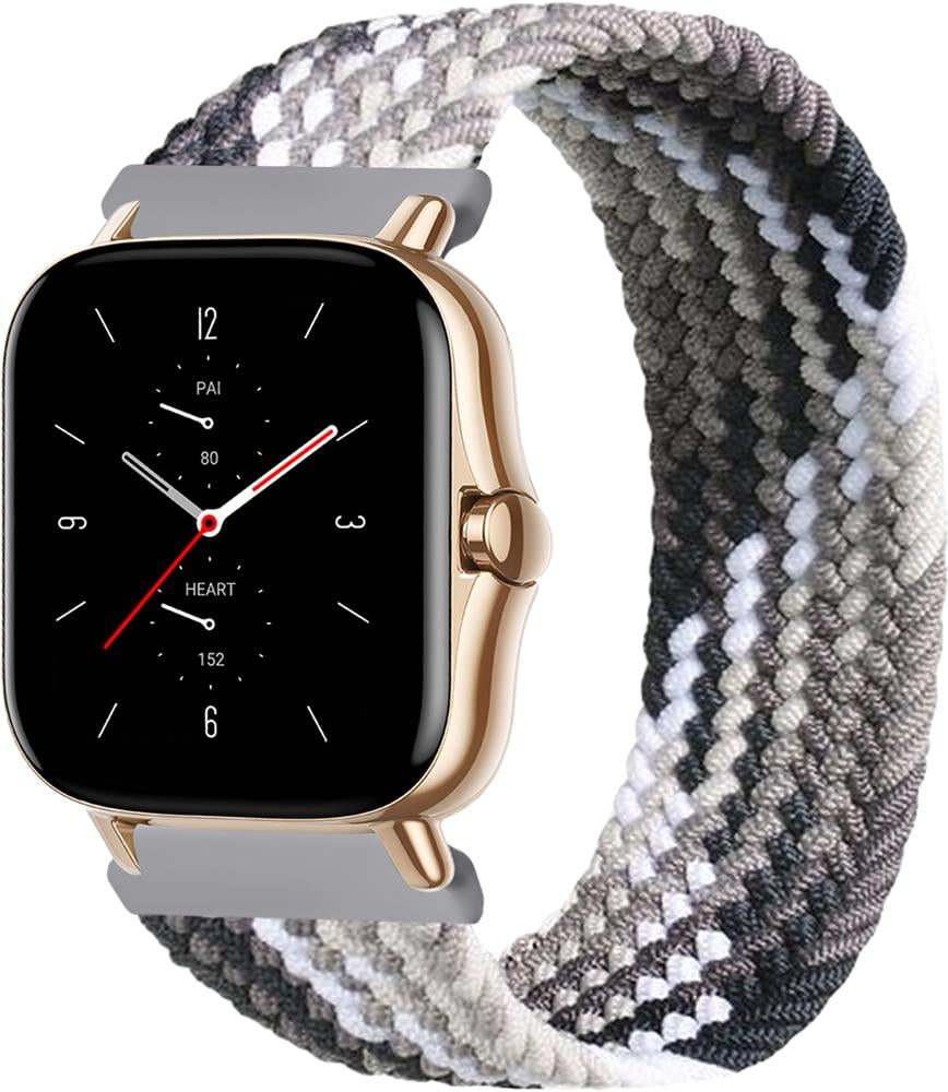 Ремешок Solo Loop Multi для Amazfit GTS 2e (145 мм) Black Silver (26296-03)