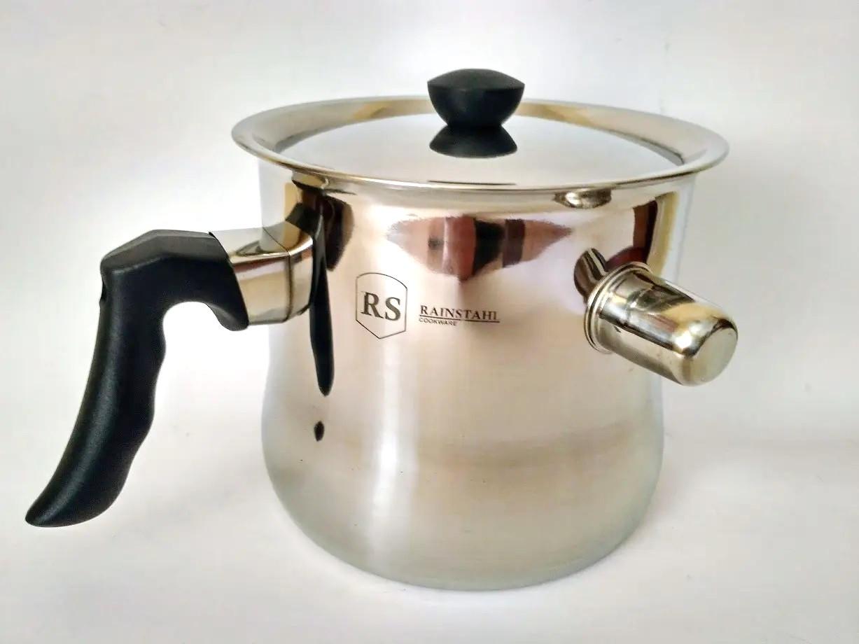 Молочник Rainstahl с крышкой со свистком 1,5 л (23755480) - фото 5 Молочник Rainstahl с крышкой со свистком 1,5 л (23755480) - фото 5