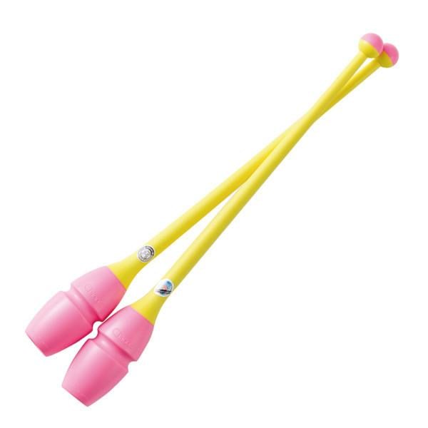 Булава Chacott Rubber Clubs 41 см 262 Pink/Yellow (3015050003-9841-262)