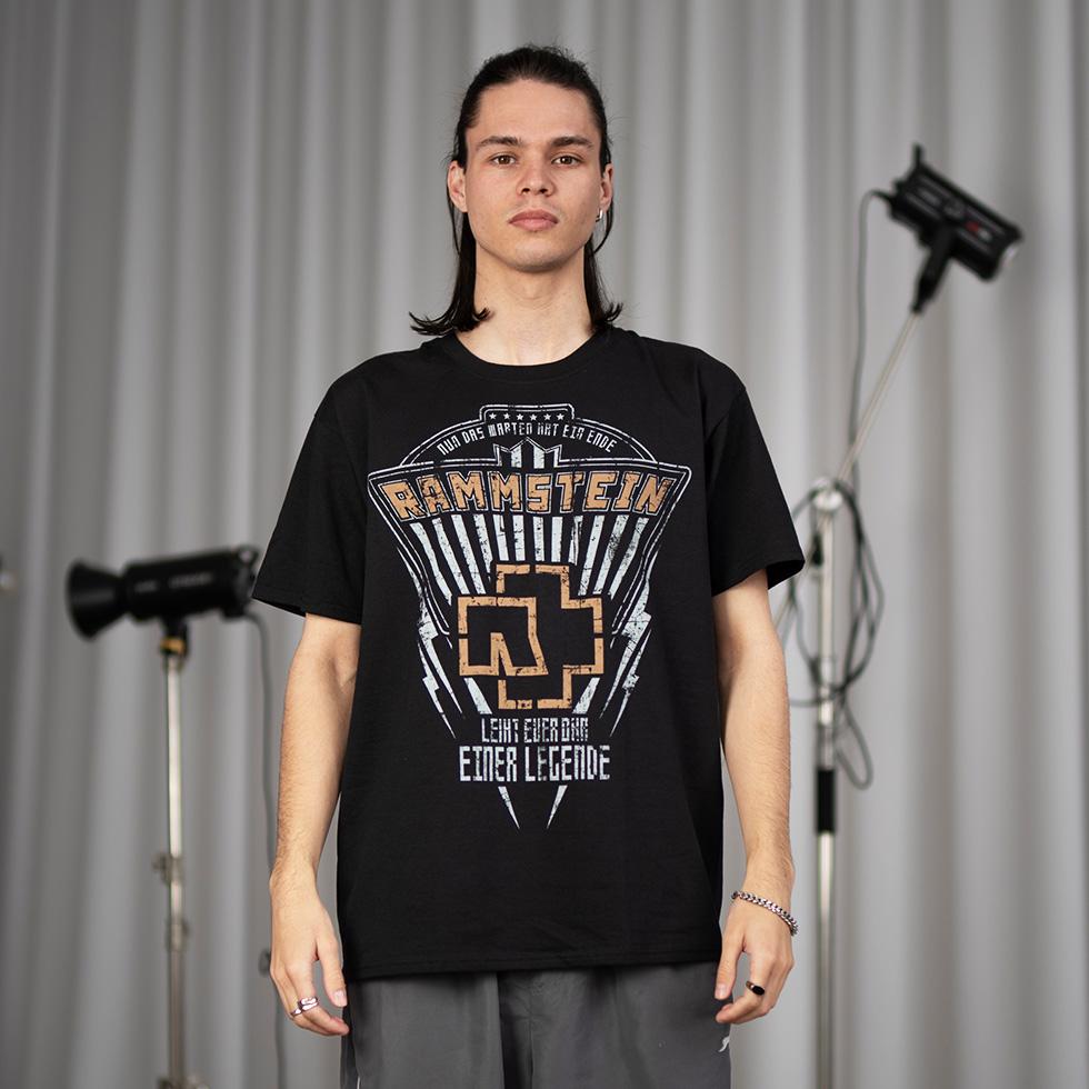 Футболка унисекс Rammstein Legende 2XL Черный (00000001482)