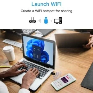 Адаптер двухдиапазонный Fenvi USB Wi-Fi 1300Mbps Dual Band 2.4G 5G - фото 4