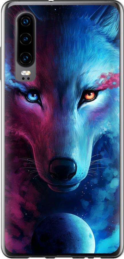 Чехол на Huawei P30 Арт-волк (3999u-1622-42517)