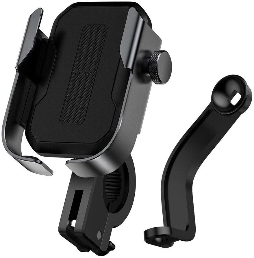 Держатель велосипедный для смартфона Baseus Armor Motorcycle Holder Black (SUKJA-01)