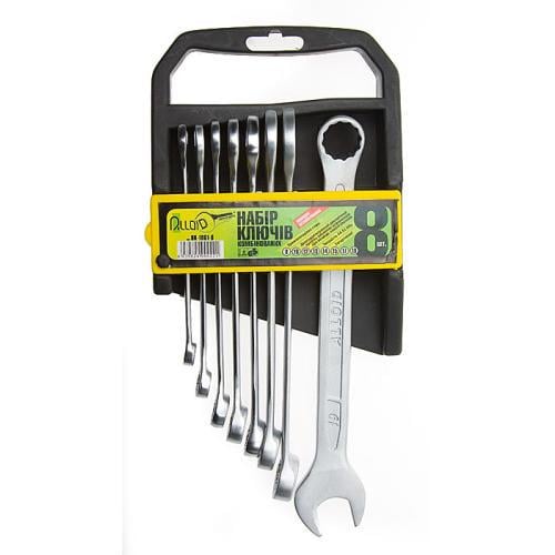 Набор ключей комбинированных Alloid 8 пр. 8-19 мм (00000055371)