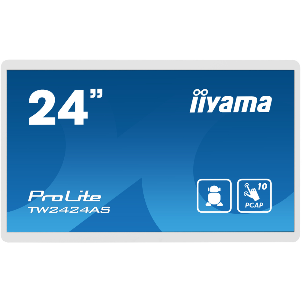 Монитор сенсорный Iiyama ProLite White (TW2424AS-W1)