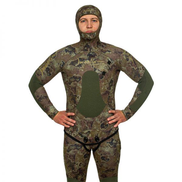 Гидрокостюм Marlin Camoskin Pro Green 7 мм р. 60 - фото 6