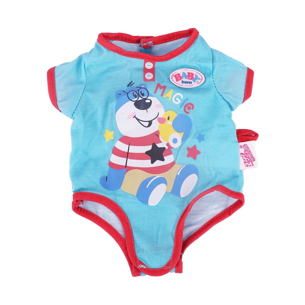 Одежда для куклы Baby Born Веселый Мишка 40-43 см Голубой ( 8994)
