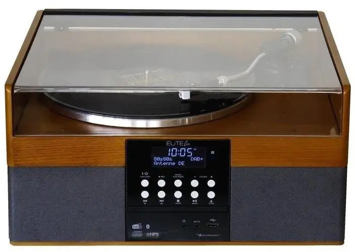 Музичний центр вініловий Soundmaster Eliteline PL910 DAB+/FM радіо CD/MP3 USB - фото 4 Музичний центр вініловий Soundmaster Eliteline PL910 DAB+/FM радіо CD/MP3 USB - фото 4