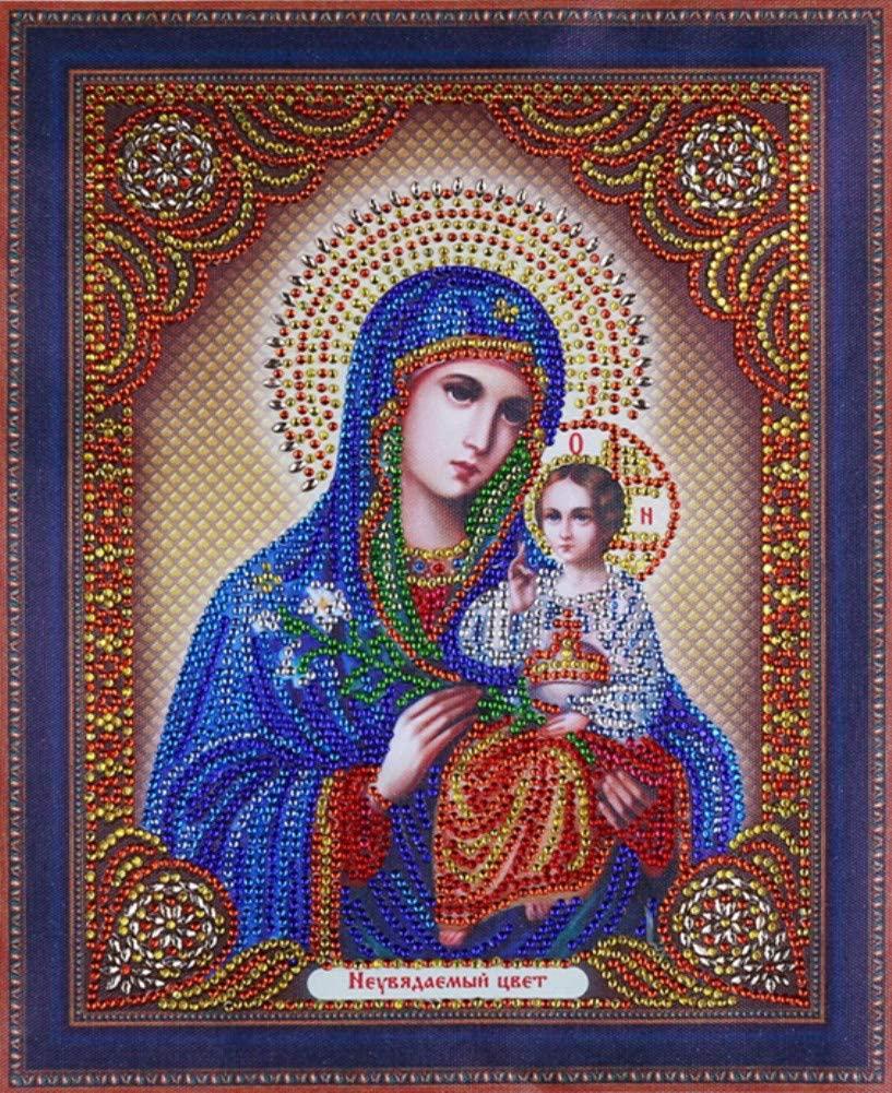 Алмазная мозаика SHLab Икона Неувядаемый Цвет SH-19116 30x40 см полная выкладка (19116)