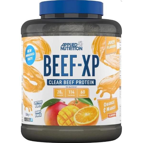 Протеин Applied Nutrition Beef-XP Апельсин Mango 1800 г 60 порций (000021757) Протеин Applied Nutrition Beef-XP Апельсин Mango 1800 г 60 порций (000021757)