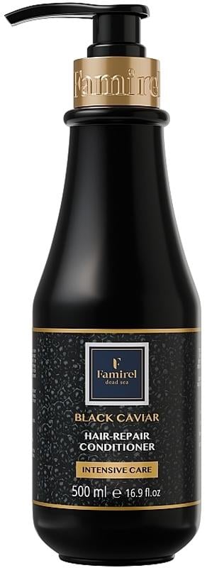 Кондиционер для волос Famirel восстановление и питание с экстрактом черной икры 500 мл (63522)