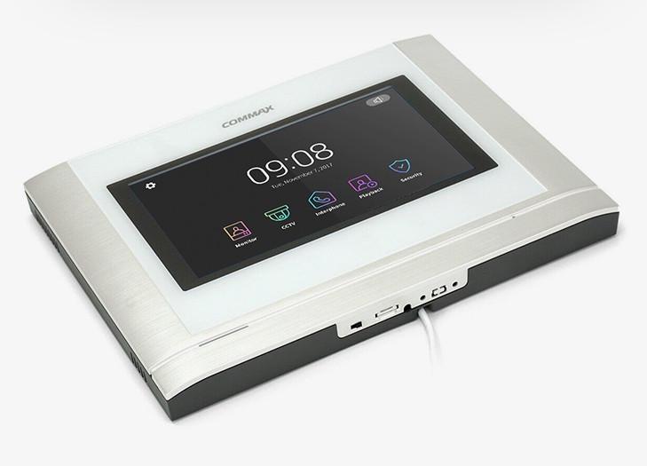 Видеодомофон Commax CDV-704MF White - фото 4