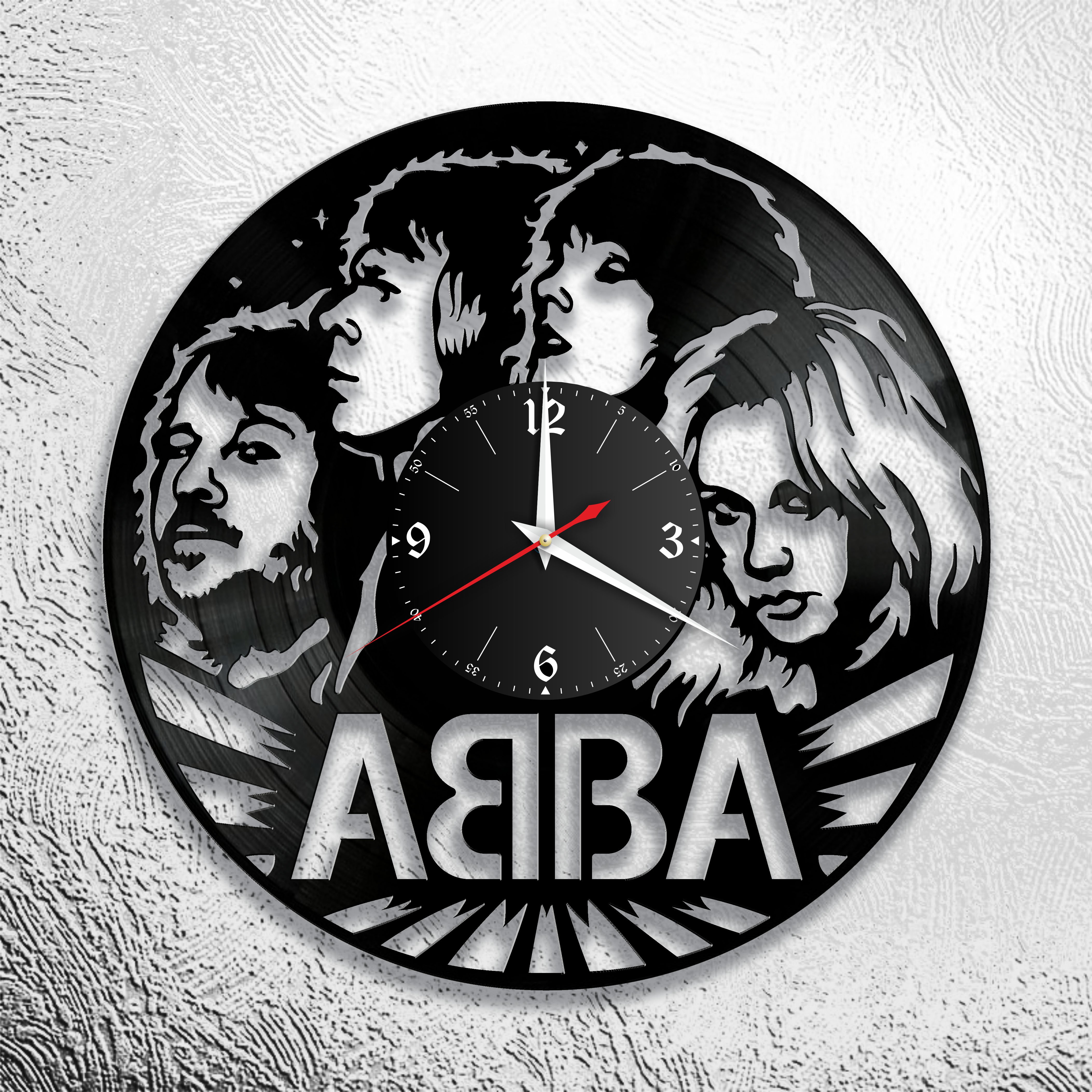 Часы настенные ABBA 0728 из виниловой пластинки