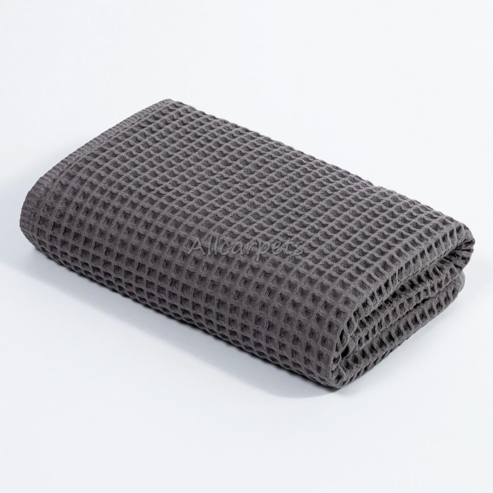 Полотенце для бани Waffle Towel 80х160 см Графитовый (20313534) - фото 6