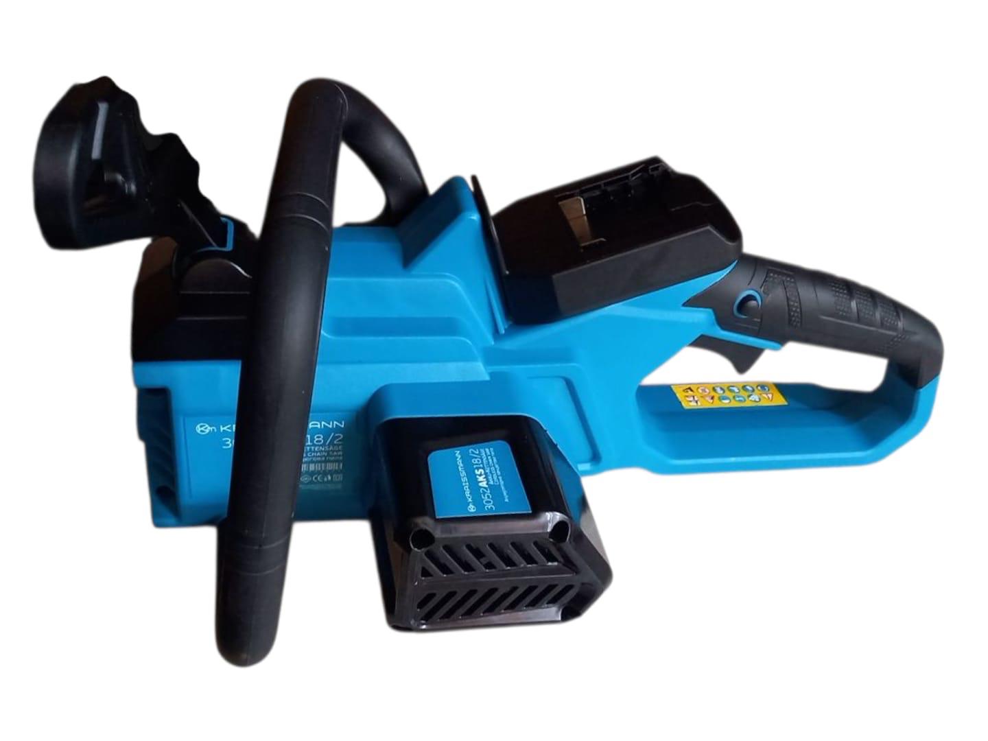 Пилка ланцюгова акумуляторна KRAISSMANN 3052 AKS 18/2 (2 АКБ) - фото 8