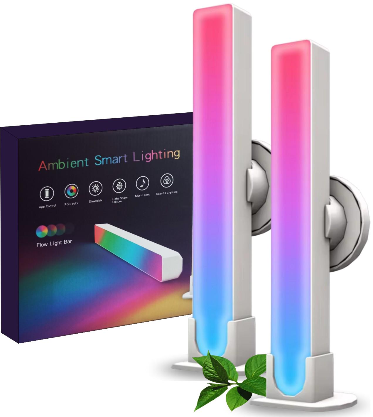 Панелі підсвічування монітора/телевізора Tuya Smart LED SAL-002B WiFi 2700-6500K RGB Color/White (19895) - фото 1