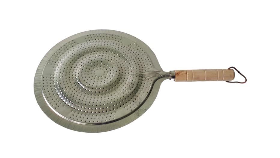 Розсікач вогню для газової плити металевий з ручкою D 21 см L 31,5 см (438595966)