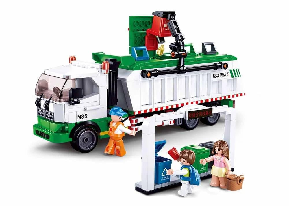 Конструктор Sluban Мусоровоз 432 дет. (M38-B0780)