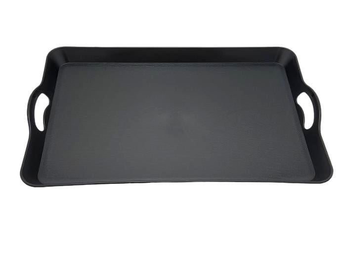 Поднос пластиковый прямоугольный для столовой 51х33/44х29х3,5 см (20130)