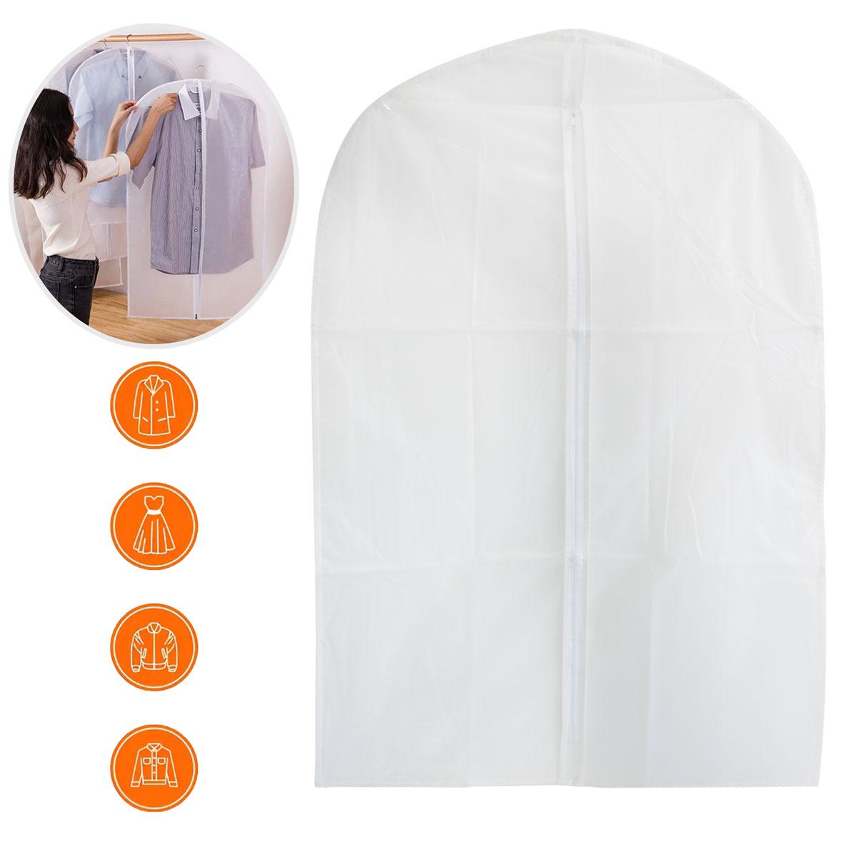 Чохол на одяг Aijiale garment bag 90х59 см Білий (1010027-White) - фото 3