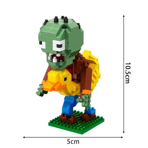 Конструктор Зомбі з качкою Zombies in the duck 478 блоків - фото 2 Конструктор Зомбі з качкою Zombies in the duck 478 блоків - фото 2