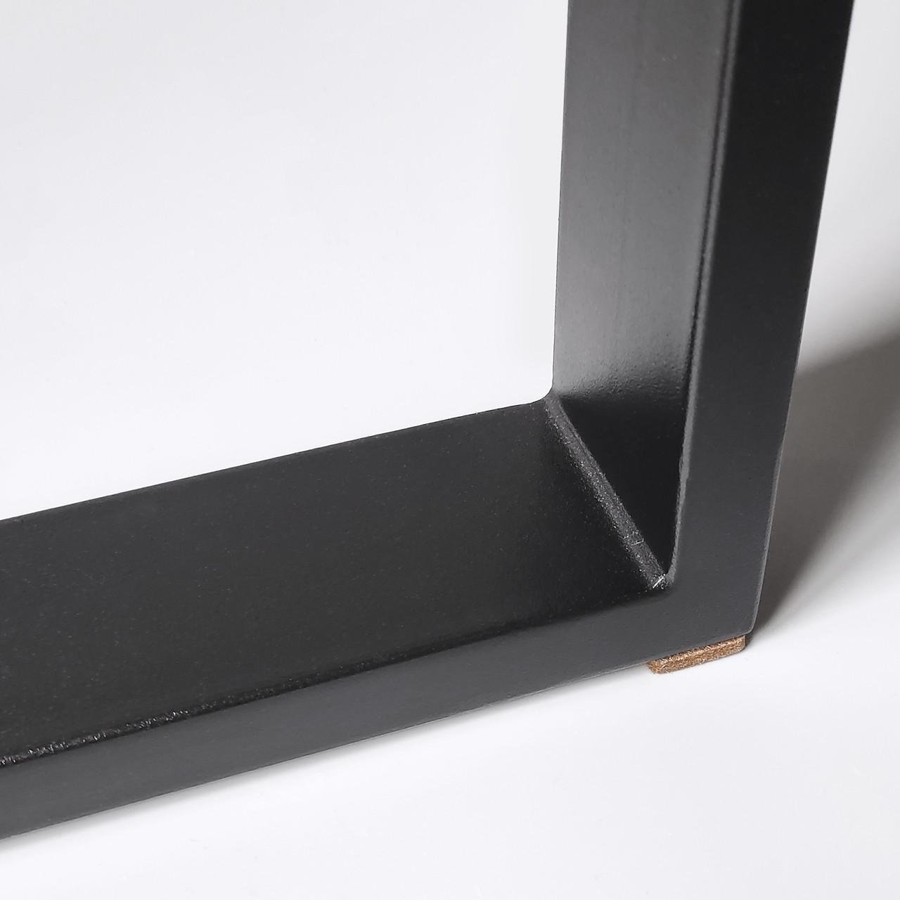 Каркас разборной для стола из металла Terra 1600х600х730 мм Черный (K1044-160) - фото 4 Каркас разборной для стола из металла Terra 1600х600х730 мм Черный (K1044-160) - фото 4