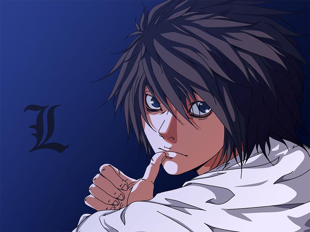 Алмазная мозаика SHLab Аниме Death Note Эл SH-32714 40x30 см (32714)