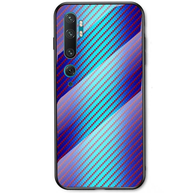 TPU + Glass чохол Twist для Xiaomi Mi Note 10/Note 10 Pro/Mi CC9 Pro Блакитний