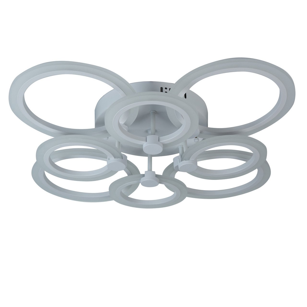 Люстра LED потолочная Sunlight 5333/4+4 Белый