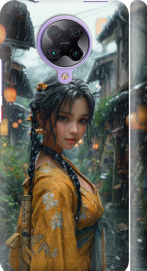 Чехол на Xiaomi Redmi K30 Pro Anime-girl (6133m-1899-42517)