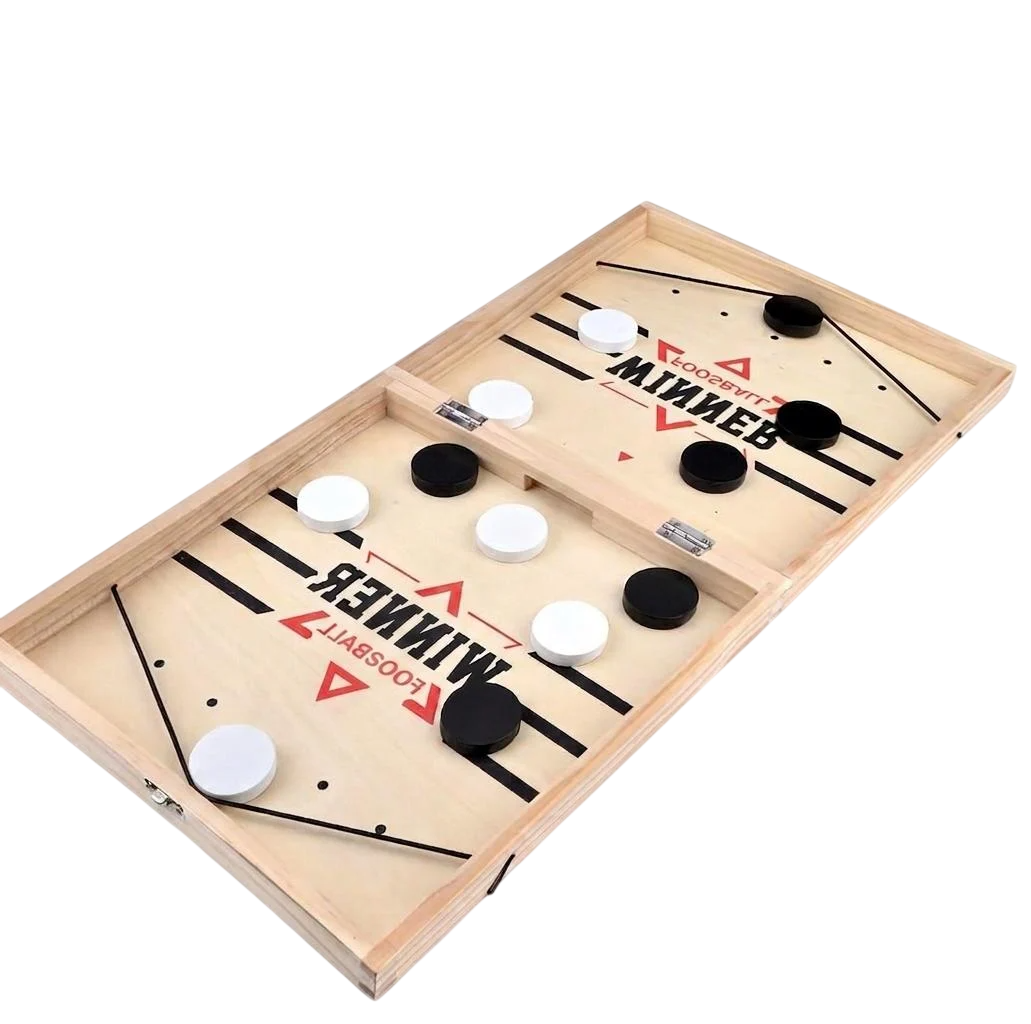 Настольная игра Sling Puck Vibbang деревянная для 2 игроков Настольная игра Sling Puck Vibbang деревянная для 2 игроков