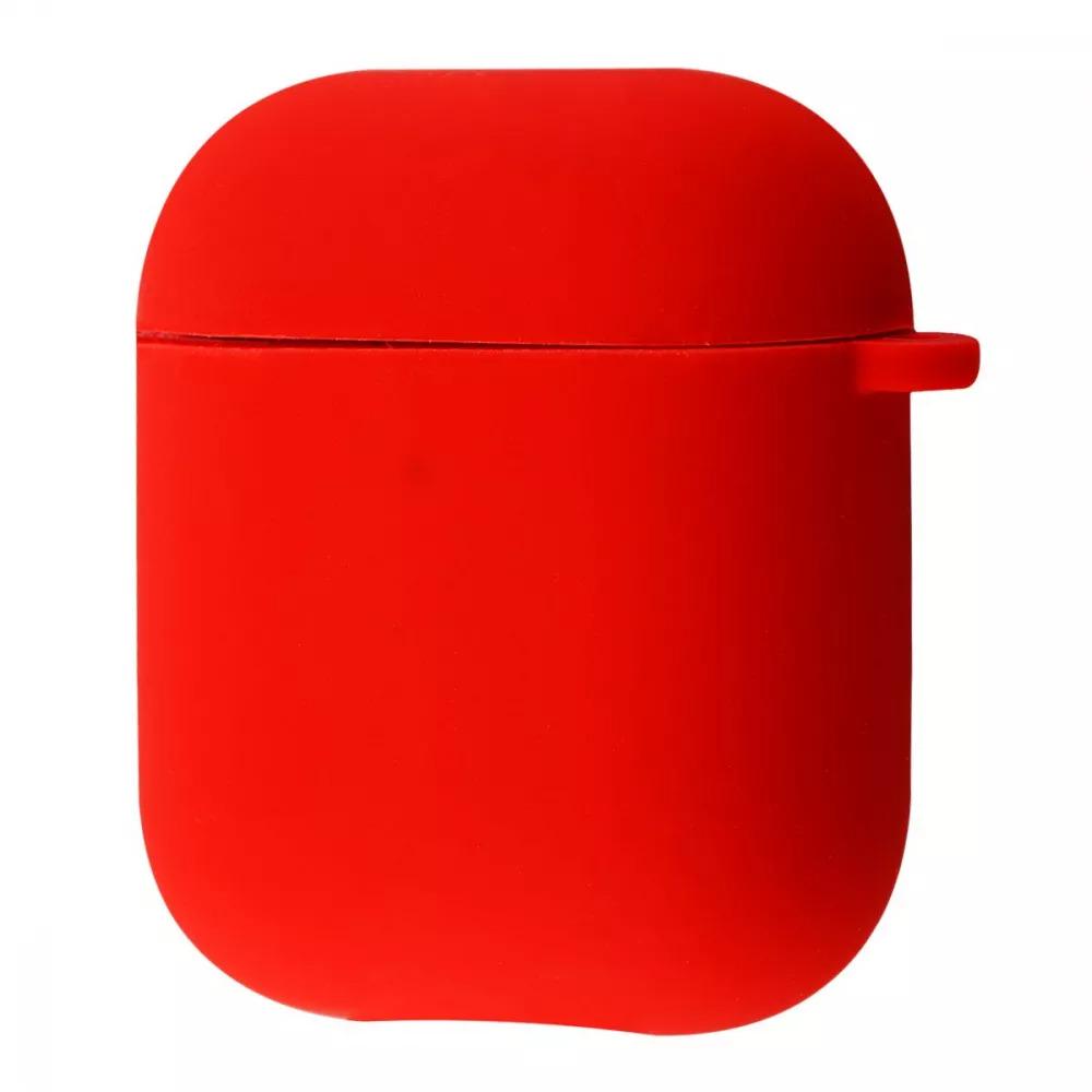 Чехол для наушников PRC Silicone Case Full for AirPods 1/2 Red (13968199) Чехол для наушников PRC Silicone Case Full for AirPods 1/2 Red (13968199)