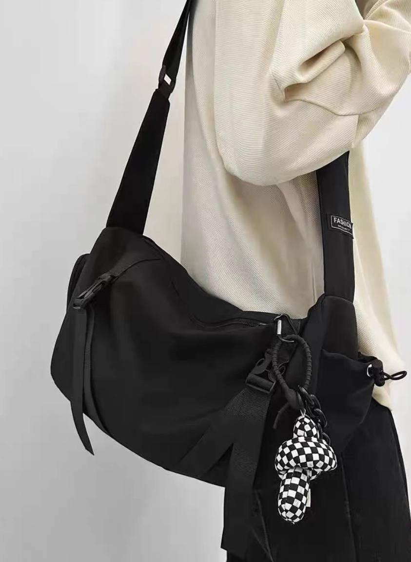 Сумка с ремешками в японском стиле Черный (2596306638) - фото 3 Сумка с ремешками в японском стиле Черный (2596306638) - фото 3